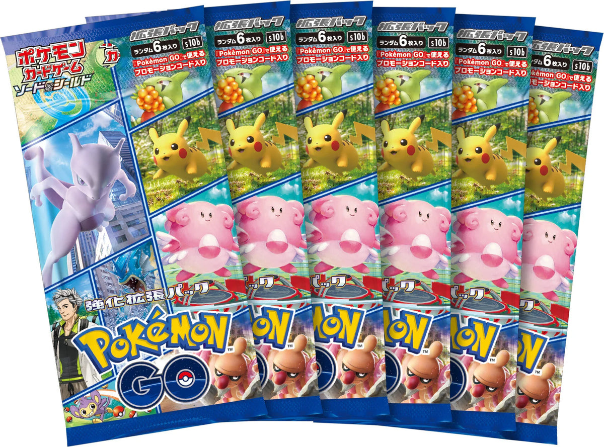 1 Pack Pokmon GO Promo Card Pack S10b Japanese Booster  New, Factory  Sealed