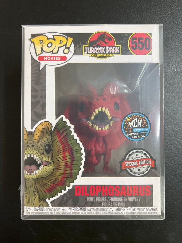 Dilophosaurus #550 Limited Edition Red Variant