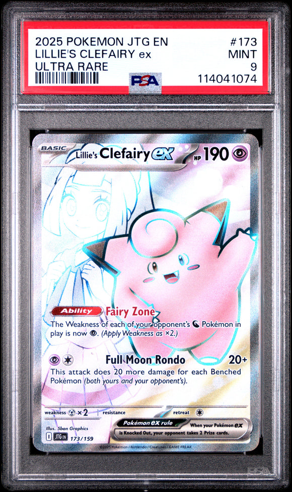 Lillie's Clefairy 173/159 Psa 9