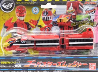 Power Rangers ToQger Tokkyuger EX Go-Onger Ressha Train Set Red Sentai Bandai