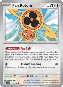 Fan Rotom 118/142