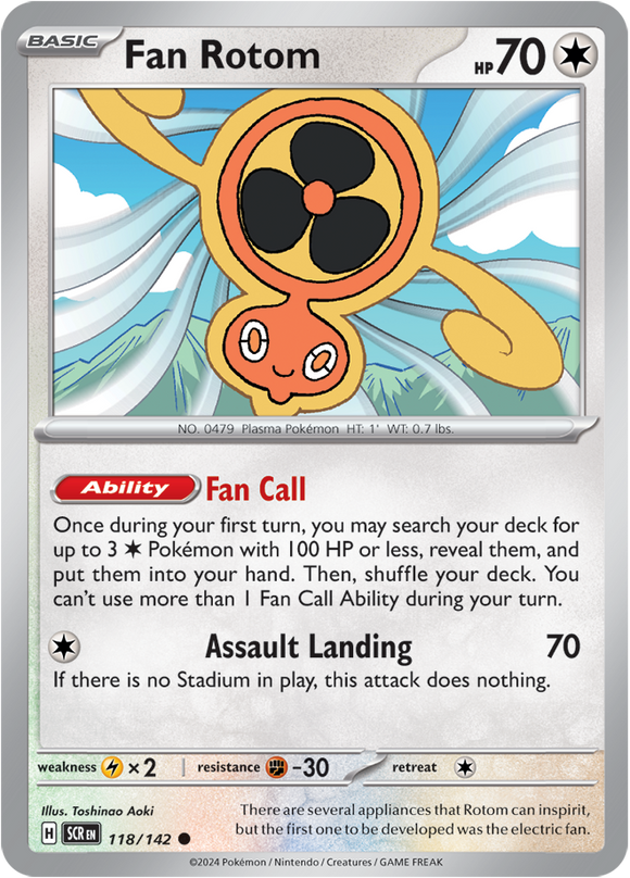 Fan Rotom 118/142