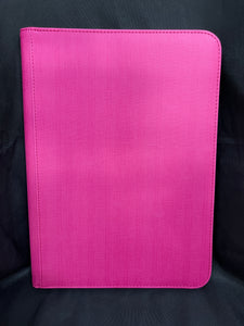 9 Pocket Collectors Series Trading Card Binder (360 Slots) Hot Pink