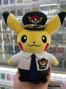 Pokemon Pikachu Pilot Plush Chitose (CTS) Airport Version