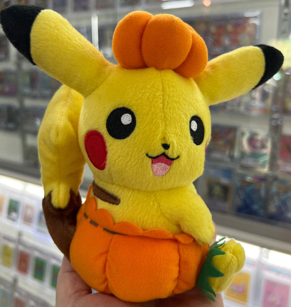 Pikachu L507 Halloween Pumpkin Pokemon Banpresto Plush