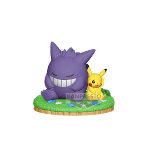 POKEMON 2022 GENGAR PIKACHU BANDAI RELAXATION TIME FIGURE