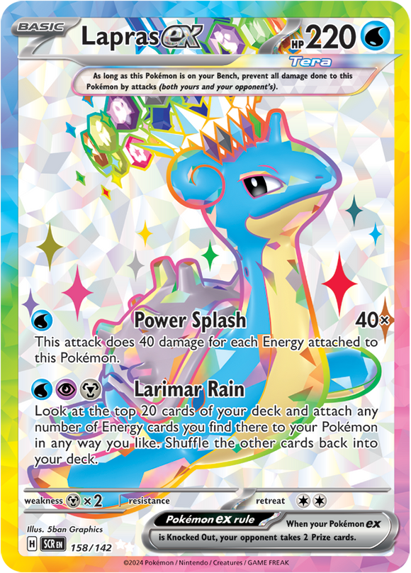 Lapras ex 158/142