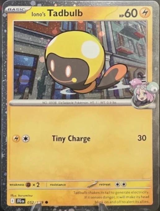 Iono's Tadbulb 052/159 Promo