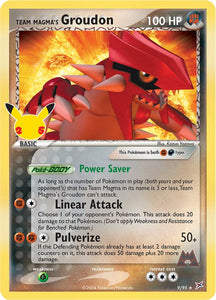 Team Magma's Groudon 09/95 Celebration