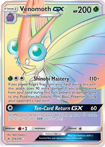 Venomoth GX 216/214