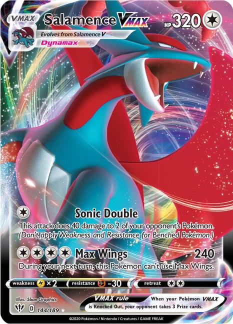 Salamence Vmax 144/189