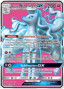 ALOLAN NINETALES GX 205/214