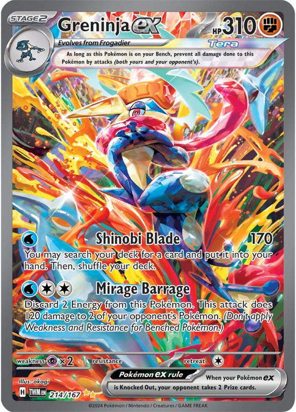 GRENINJA EX 214/167