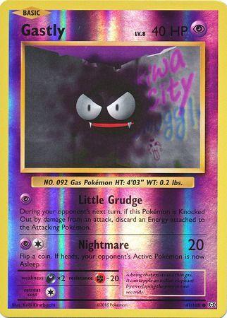 Gastly 047/108 Reverse Holo