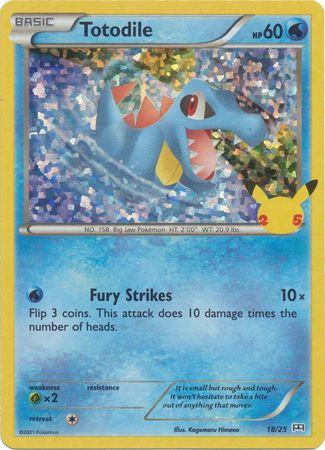 Totodile 18/25