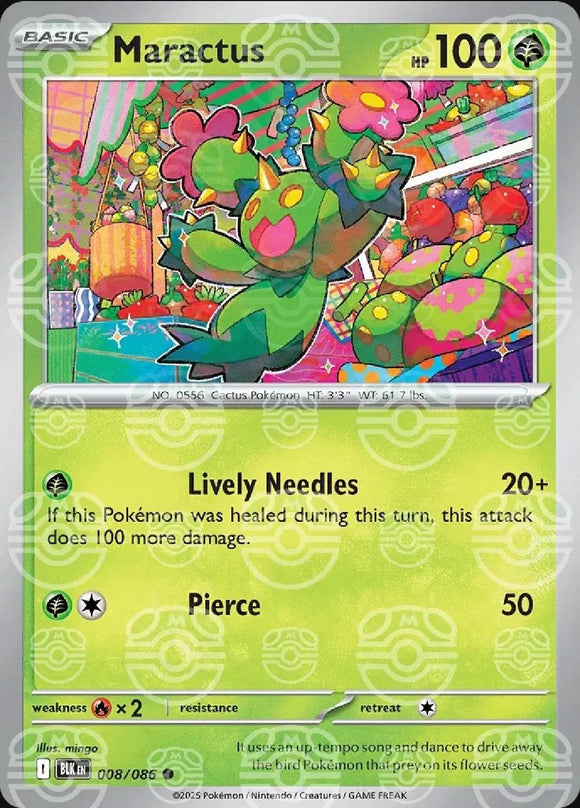 Maractus 008/086 (MasterBall)