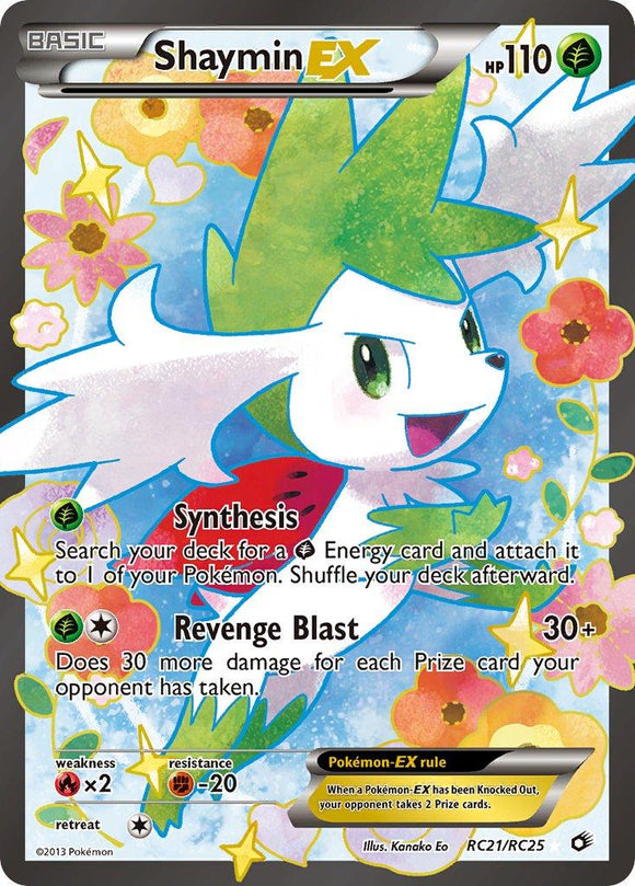 Shaymin EX RC21/RC25