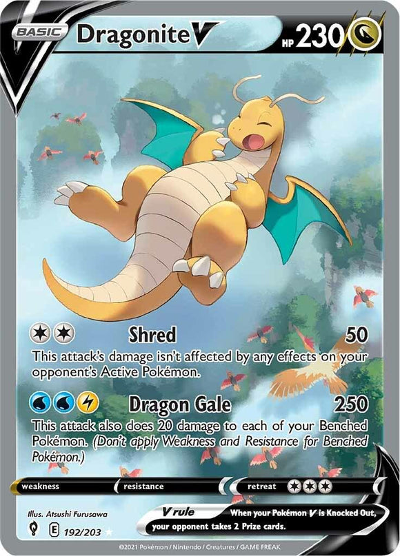 DRAGONITE V 192/203