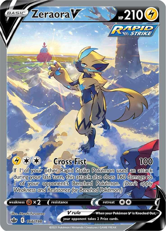 ZERAORA V 166/198 (OFF CENTRE)