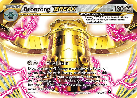 Bronzong Break 62/124 Light Played