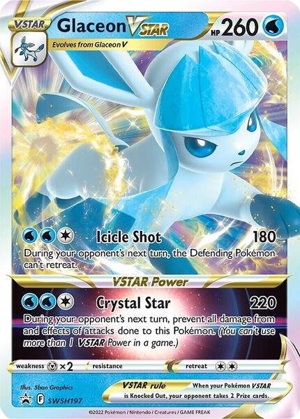 Glaceon Vstar SWSH197