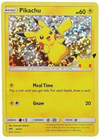 Pikachu 25/25