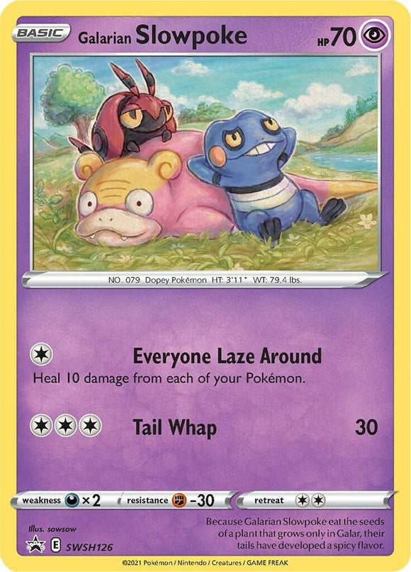 Glarian SlowPoke SWSH126