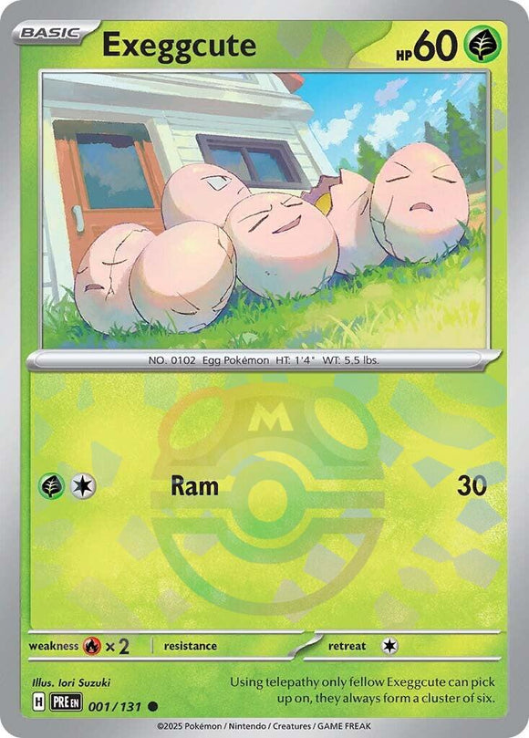 Exeggcute 001/131 (MasterBall)