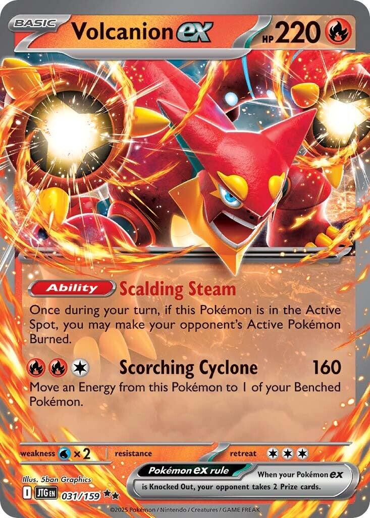 Volcanion ex 031/159 – Pokidoll Collectables ABN 89 644 915 766