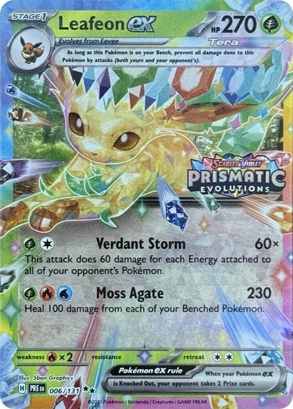Leafeon EX 006/131 (Stamped)