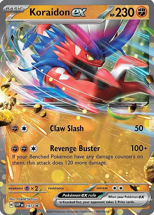 Koraidon EX SVP197