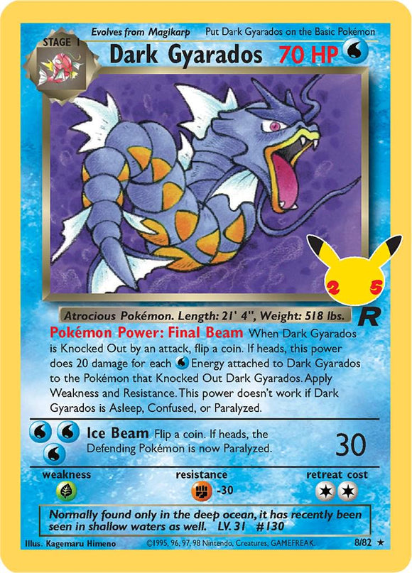 Dark Gyarados 113/1114 Celebraton