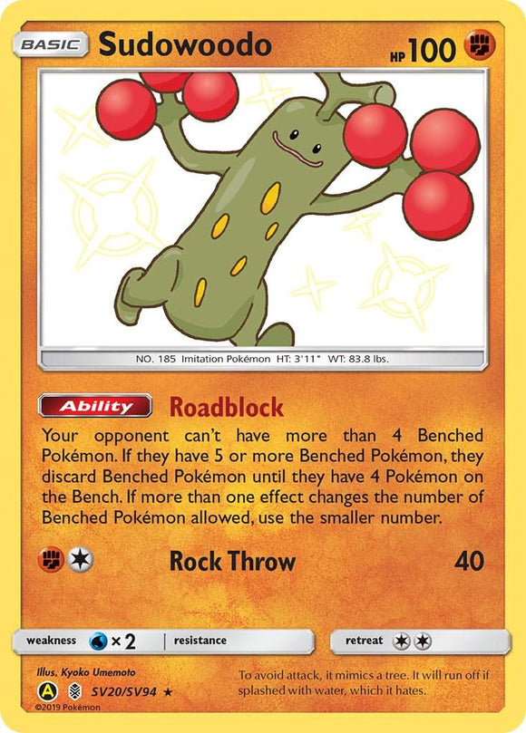 Sudowoodo SV20/SV94