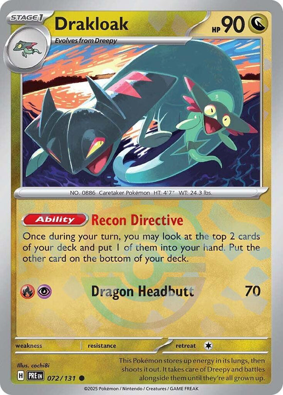 Drakloak 072/131 (MasterBall)