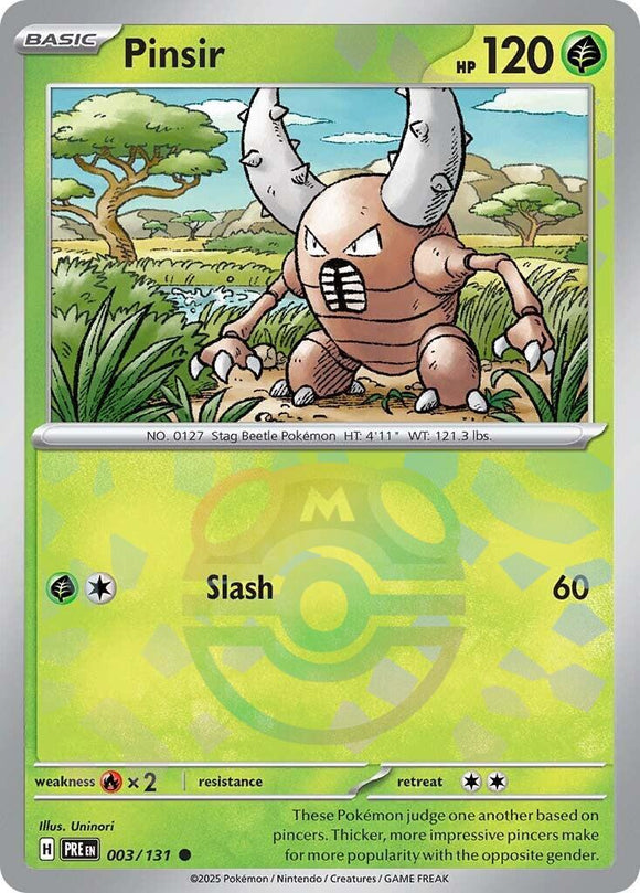 Pinsir 003/131 (MasterBall)
