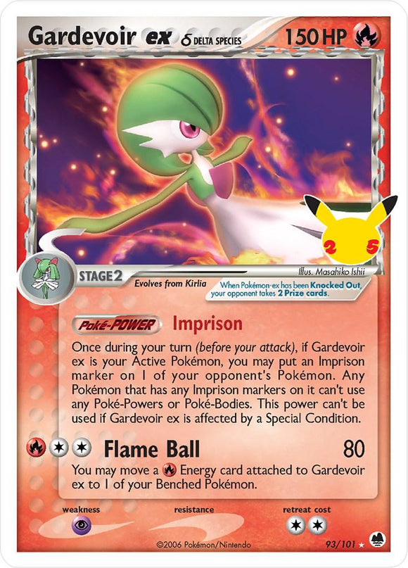 Gardevoir EX 93/101 Celebration