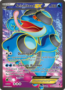 Seismitoad EX 106/111 Light Played