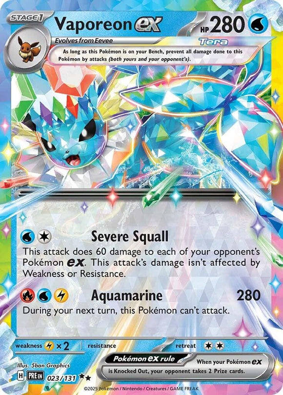 Vaporeon EX 023/131