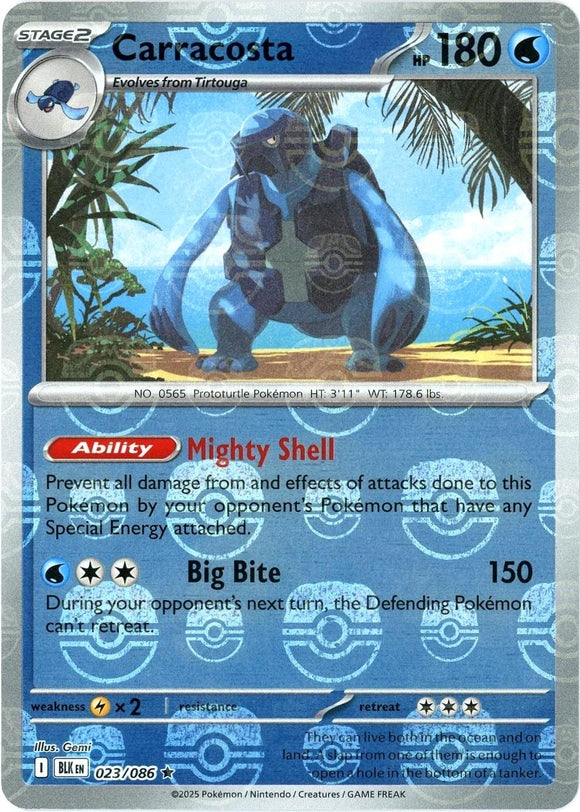 Carracosta 023/086 (MasterBall)