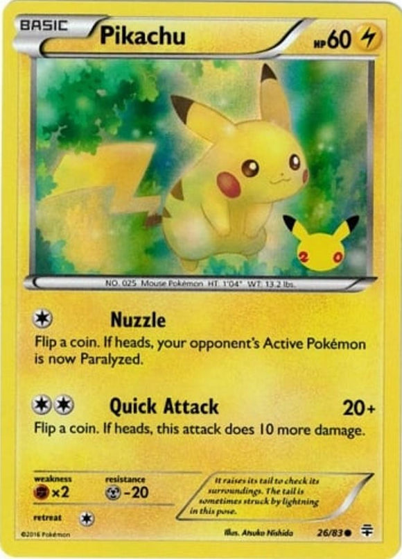 Pikachu [Stamped] 26/83