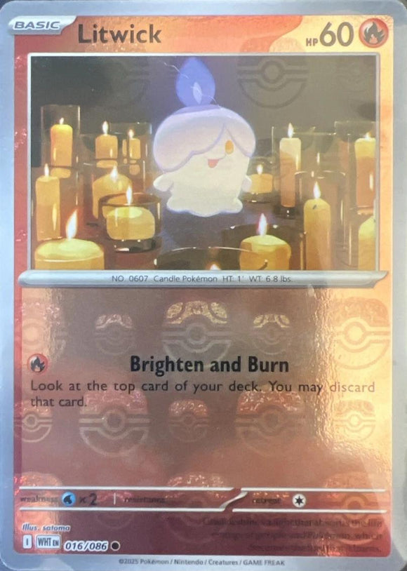 Litwick 016/086  [Master Ball]