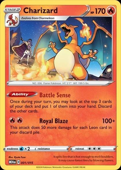 001/015 Charizard 001/015 Charizard