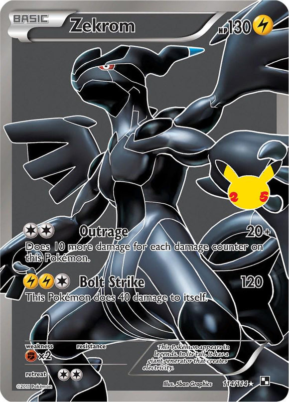 Zekrom 114/114 Celebration