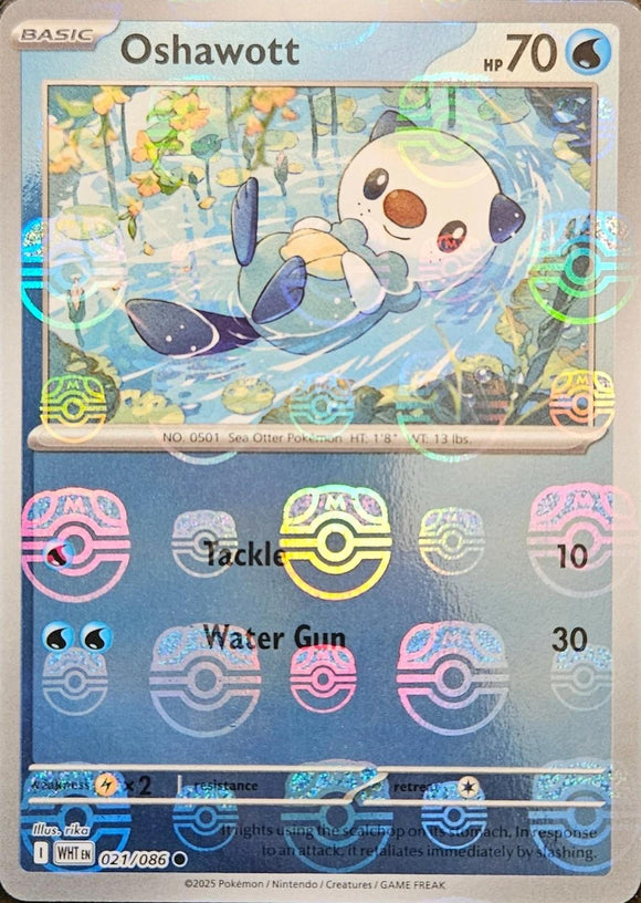 Oshawott 021/086 (MasterBall)