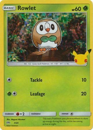 Rowlet 7/25 – Pokidoll Collectables ABN 89 644 915 766