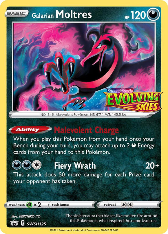 Galarian Moltres SWSH125