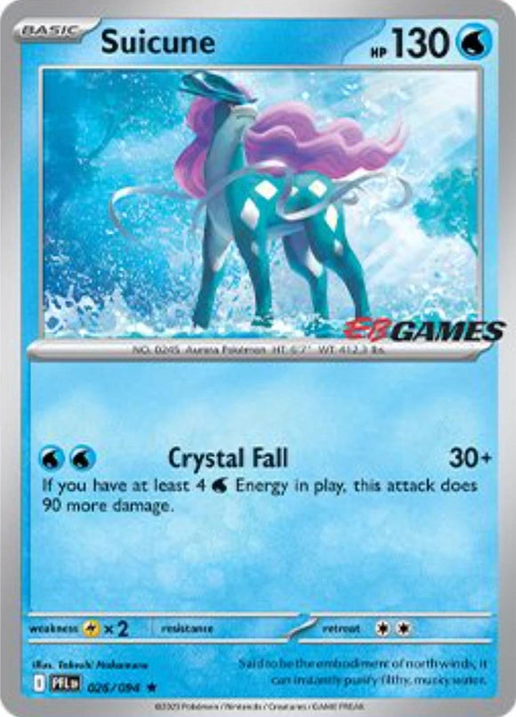 Suicune 026/094 Eb Games