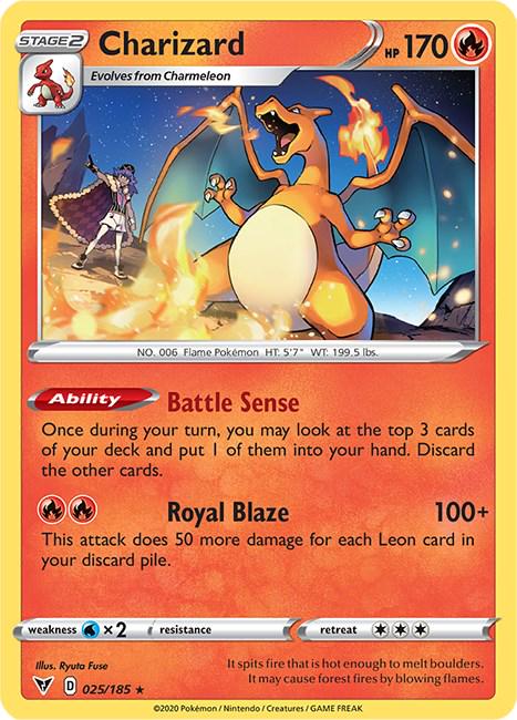 Charizard 025/185 Non Holo