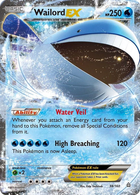 Wailord EX 038/160