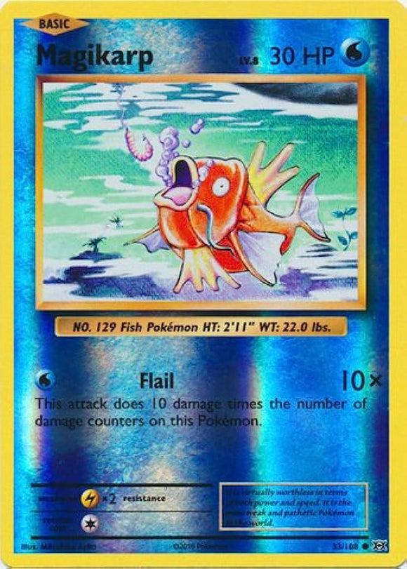 Magikarp 033/108 [Reverse Holo]